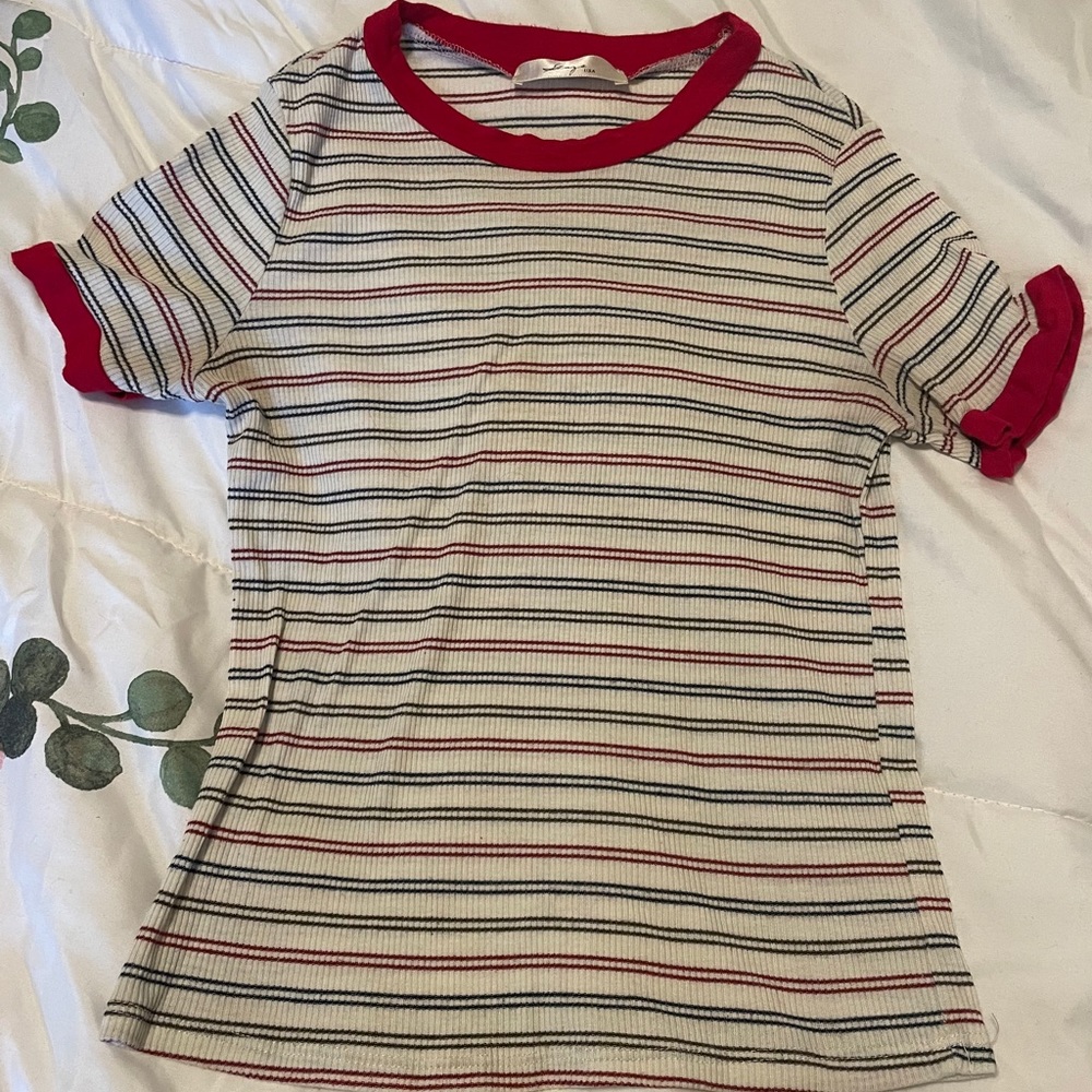 Striped Ringer